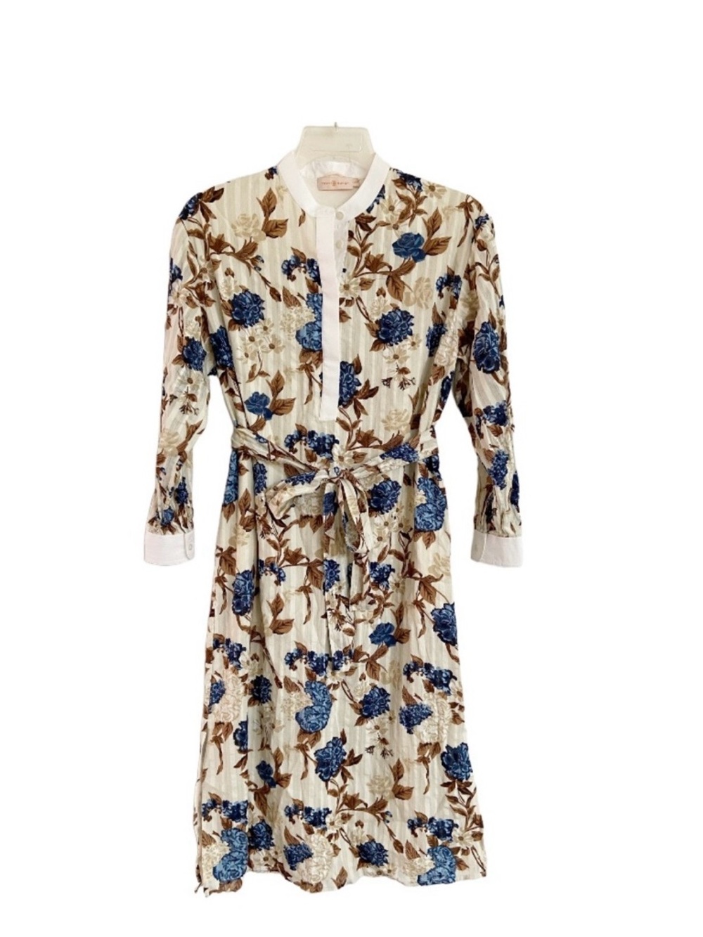 Tory Burch Floral Tunic Dress Size M - Picture 5 of 9